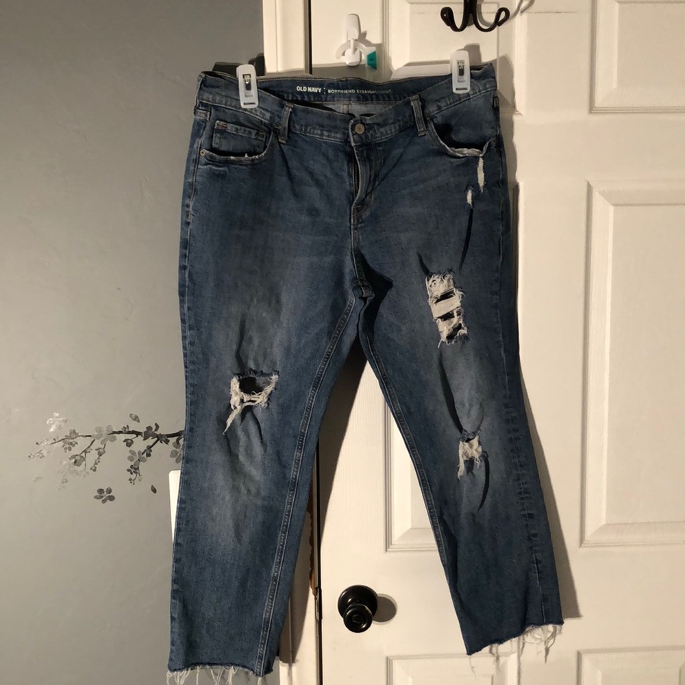 Boyfriend Straight Jeans